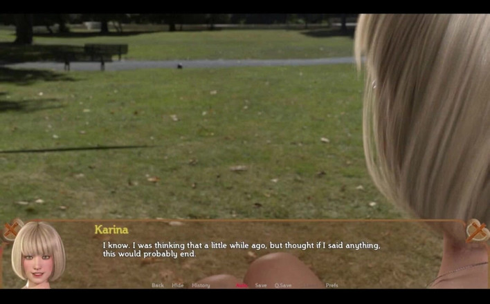 Erotic Krisso: Freeloading - Karina s'amuse en pique-nique