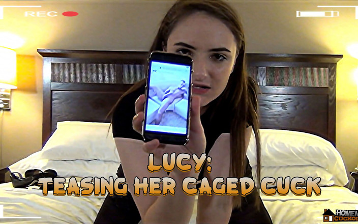 Homemade Cuckolding: Luci: Dokuczanie jej klatkowego rogacza