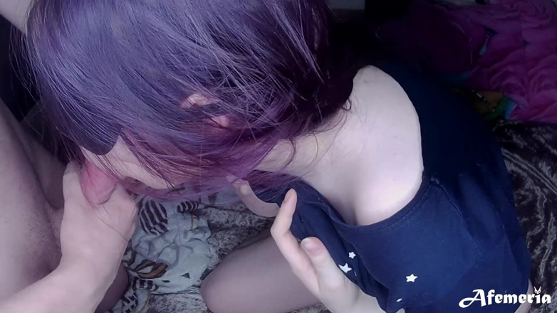 Afemeria: Un mec baise une fille hardcore en levrette et éjacule dans...