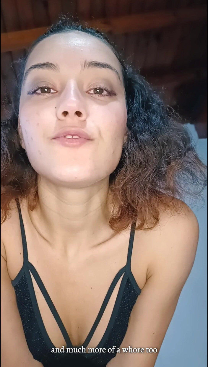 Productoraeros: Ponižující domina v POV: Plivám na tebe, používám tě a...