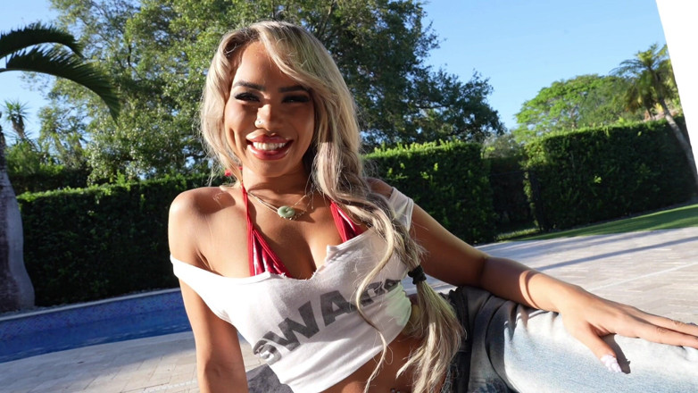Teddy Tarantino: Бывшая подруга Lil миниатюрная латина-спиннер Luna Luxe перешла к возбужденному бывшему бойфренду Тедди Тарантино и думал, что мы не должны трахаться?