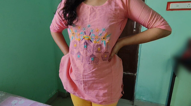 Mili bhabi: Desi doggystyle
