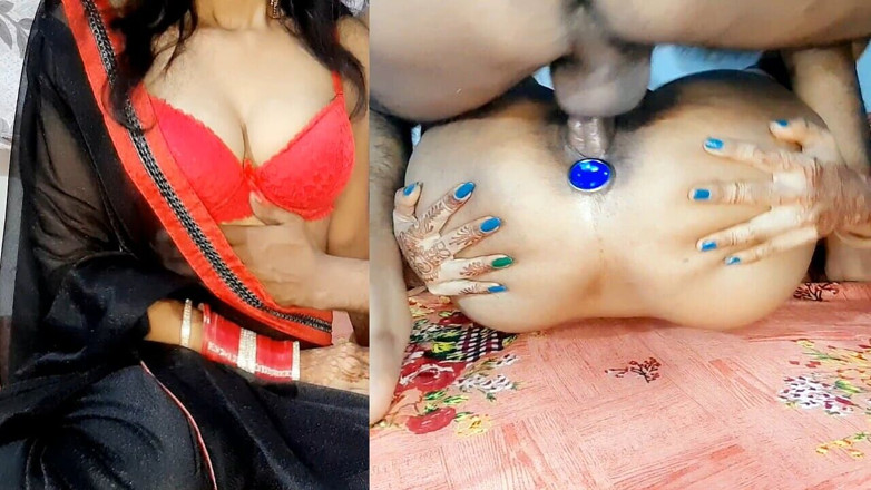 hotXriya: Desi riya Bhabhi ha fatto sesso mettendo un plug anale...