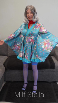 Betty in a Robe & Scarf