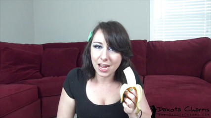 Dakota Charms: Was ich mit deiner banane machen werde