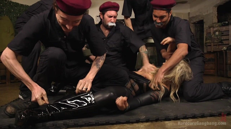 Hardcore Gangbang by Kink: Bionic Bukkake Bitch: the Bionic Woman Parody
