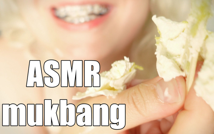 Arya Grander: Fetish pendakap gigi, makan dalam pendakap gigi video ASMR