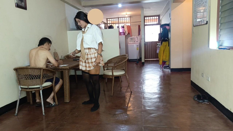 Lady: Oh It Hurts! A Small and Innocent Girl in Uniform...