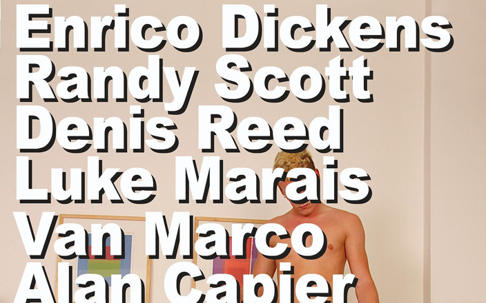 Picticon gay & male: Alan Capier &amp; Denis Reed &amp;enrico Dickens &amp;luke marais &amp;randy scott &amp;van marco seis bichas...