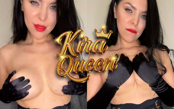 Kira Queen: Nữ hoàng Kira hứng tình trêu chọc với âm hộ ướt át của...
