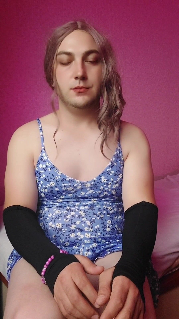 Kitty_Cross: La migliore bionda carina travestita modello bionda culo grosso cazzo...