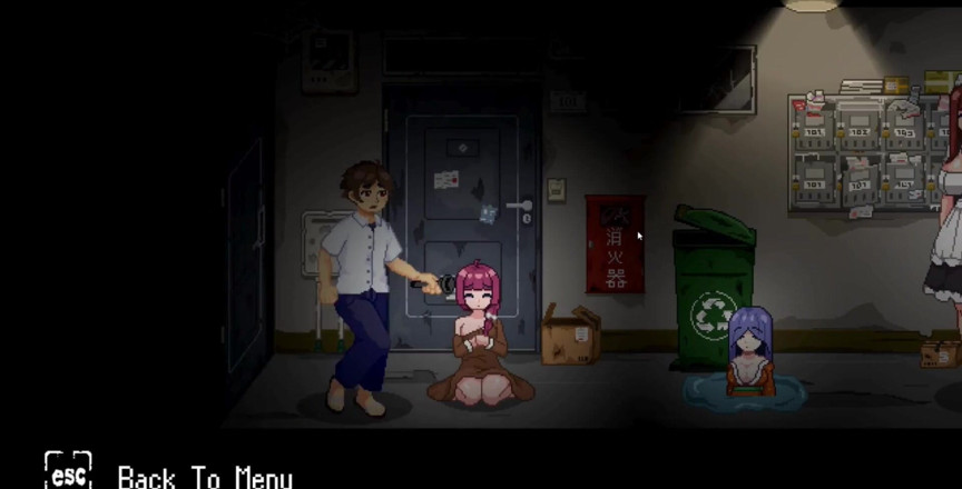 NSFWOtaku: Hentai Hra - Apartmán bez východu - Mudeguchi Manshon Všechny H scény