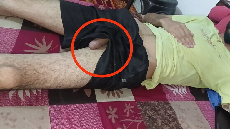 Desi__Panda: My Stepbrother After Party in My Room Midnight I See...