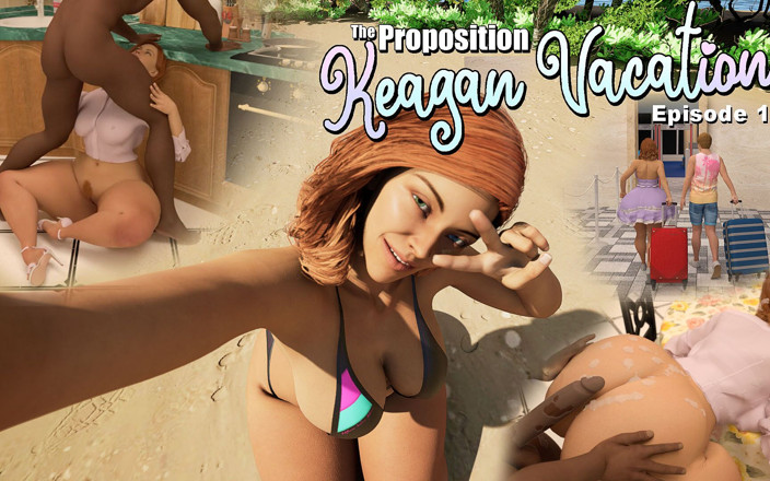 Dukes Hardcore Honeys: L'a erezione di Una donna keagan in vacanza ep 1