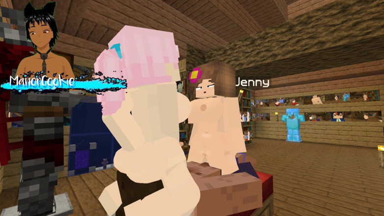 Manor Cookie: Minecraft jenny mod fapcraft jenny ve zoey sikişmek ve üçlü seks...