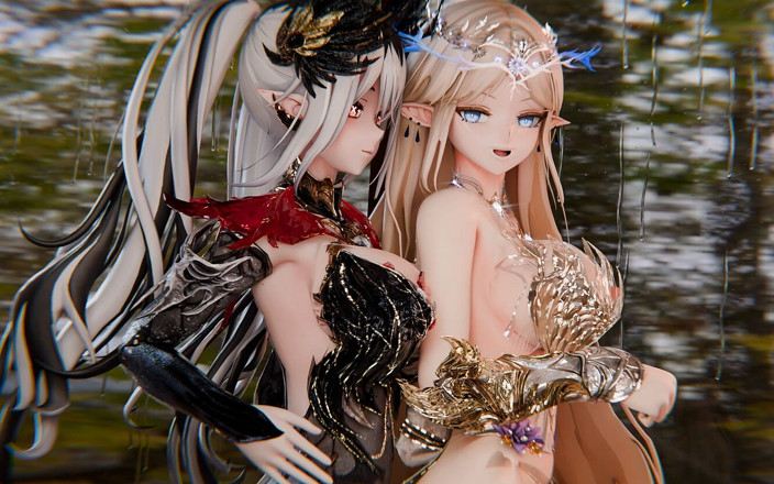 MikuMotion: [ммд] Pgr-troublemaker Подвійний стриптиз, піхва поштовхи