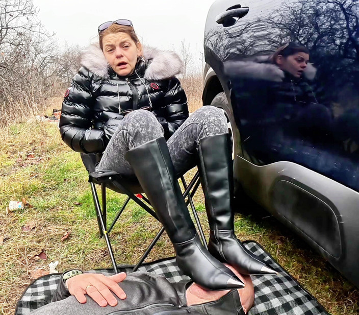 Mistressyammyboots: Noch ein training der herrin über ihren sklaven