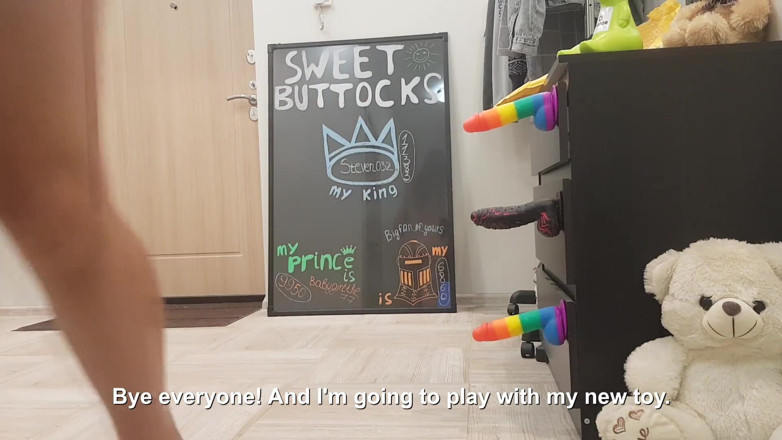 SweetButtocks: Me encuentro con el repartidor desnudo