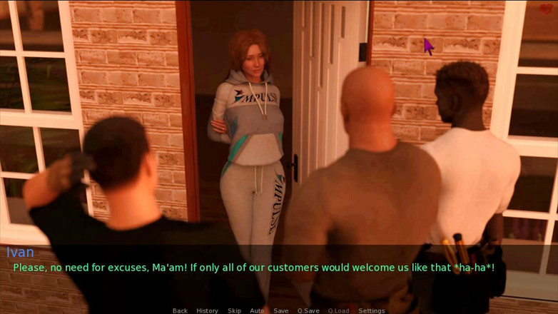 Visual Novels: O soție și mama vitregă, partea 16 - când soțul era la serviciu
