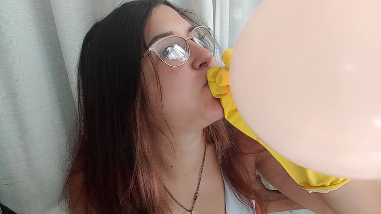 melu_world: Găng tay cao su bubblegum và thổi bóng - Bunny Looner