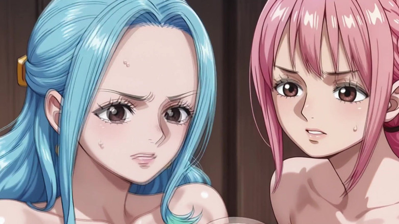 Prznai: Vivi, Rebecca e Luffy (op)