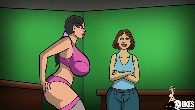 Dukes Hardcore Honeys: Chica seduce a su hijastra