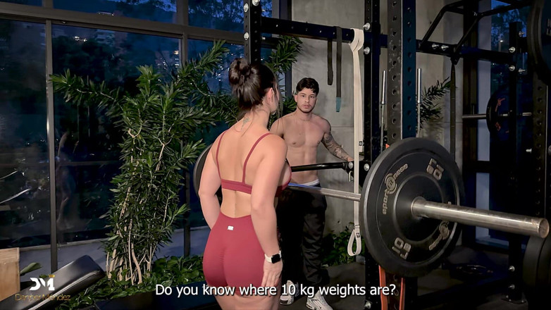 Danner Mendez: Passionate Sex with a Stranger After the Gym - Danner Mendez...