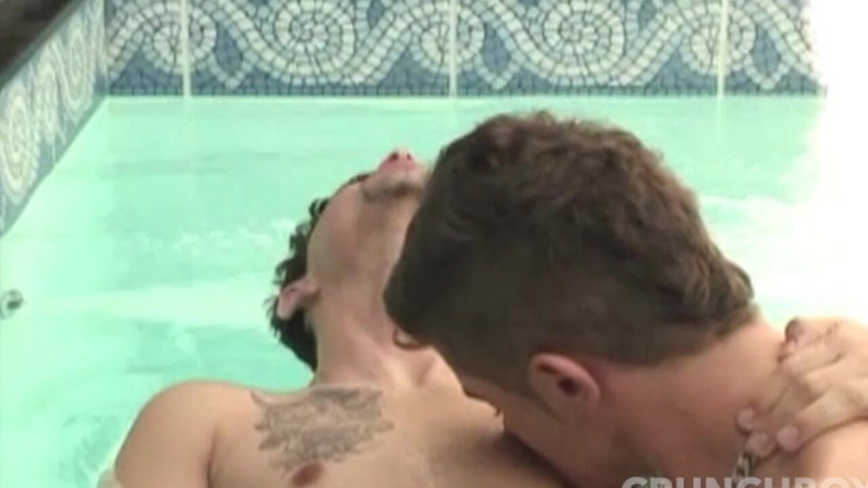 Only Bareback Porn Studio Amator: Pool Sex