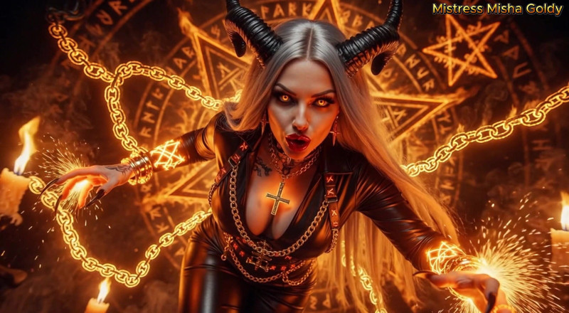 Goddess Misha Goldy: Cuvintele mele îți vor smulge iadul din minte