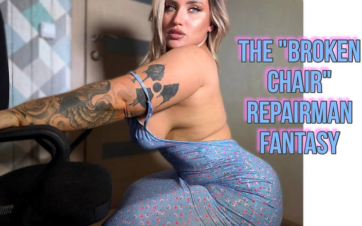 Swag Russian Panda: The broken Chair Repairman Fantasy - BBW Squirting