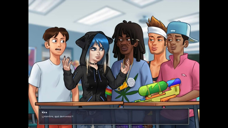 HotSummer117: Summertime Saga Cap 49 - conocer a nuestra nueva amiga Eve