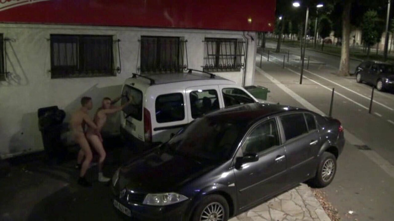Gaybareback: Hetero ošukaná Jordan Fox na ulici