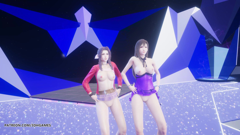 3D-Hentai Games: [MMD] TAEYEON - INVU Aerith Tifa Lockhart heißer striptease final fantasy,...