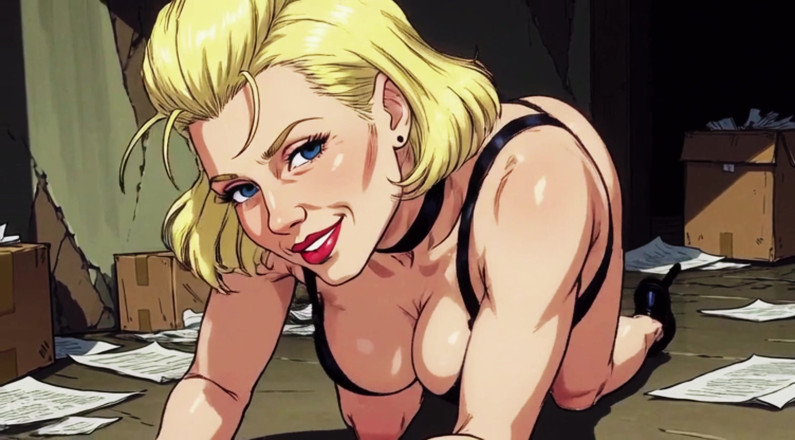 AI Porn: Ai cartoon miLF stuzzicando
