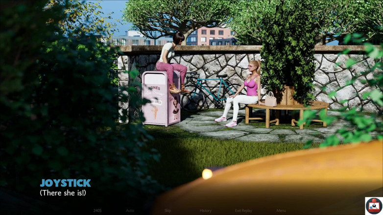 Joystick Cinema: Carimbos de tempo - Juli's Park BJ - Cena
