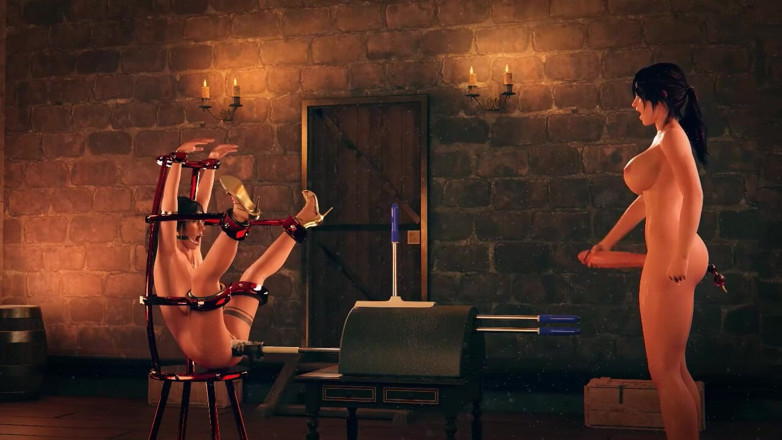 3D Hentai Animation: Gemelle sexy scopate duro
