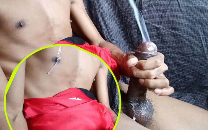 Eagle1800: Gay Cum di muka dan tetek