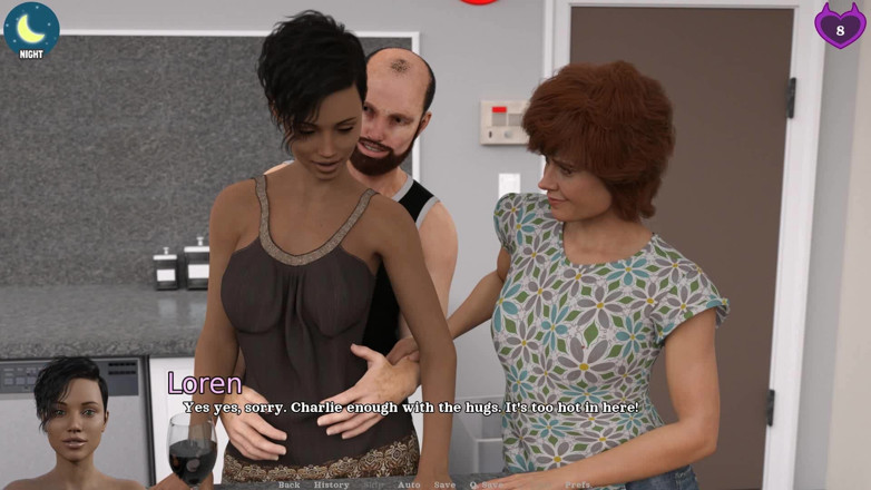 Dirty GamesXxX: Hari-hari yang sulit. Penyimpangan mesum istri sange - episode 11