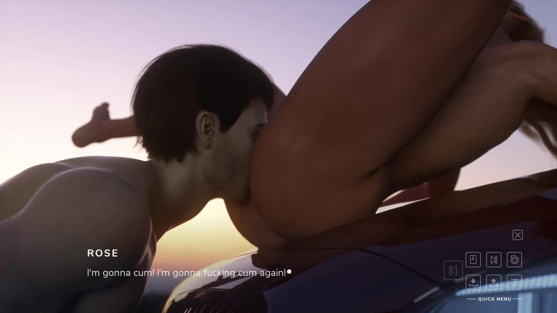Dirty GamesXxX: Deliverance: Gorąca dziewczyna zerżnięta na zewnątrz samochodu w jej tyłek...
