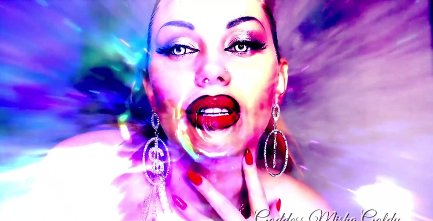 Goddess Misha Goldy: Am de gând să te fută mindf și dependent de tine și...