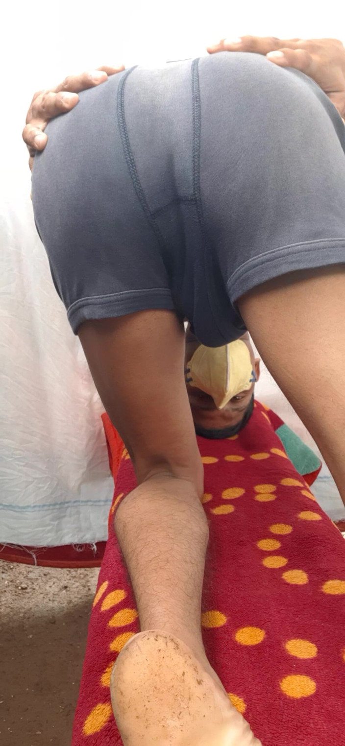 Che: Assdoggy Styl Black Big Fingering Indian