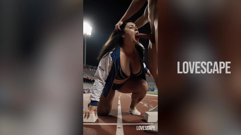 Lovescape: Fiesta de sexo con medalla de oro - atletas llenos en...