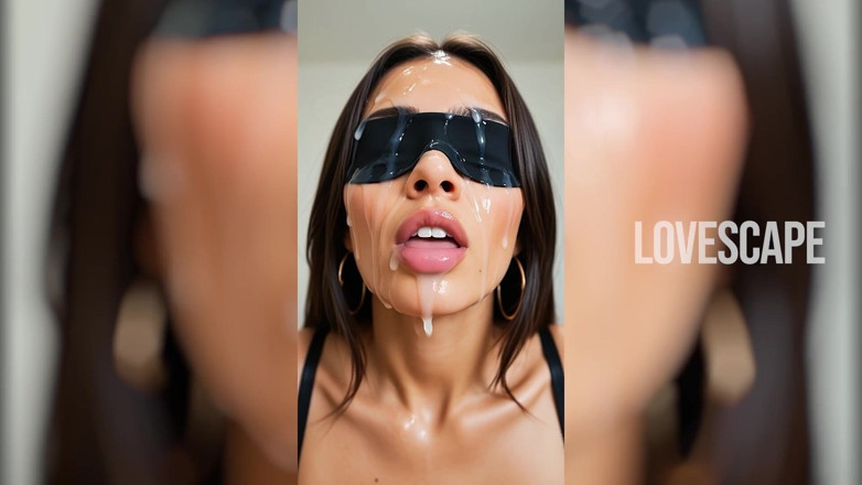 Lovescape: L'arrapante mora bendata scopata: sovraccarico sensoriale totale