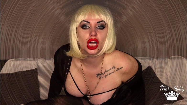Goddess Misha Goldy: Saya akan mengusik dan menolak awak lagi dan lagi! Kongkek...