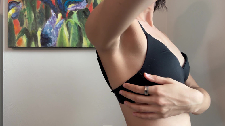 Ms_Emmy_Lynn: Adoration des aisselles, soutien-gorge noir