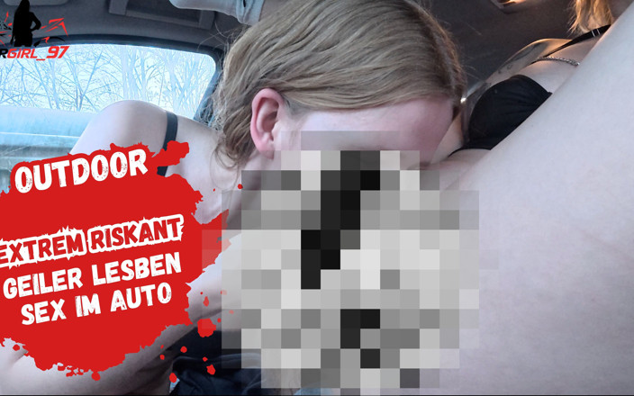 Bikergirl_97: Le Sexe Lesbien En Voiture a Augmenté! Face Et Méga...