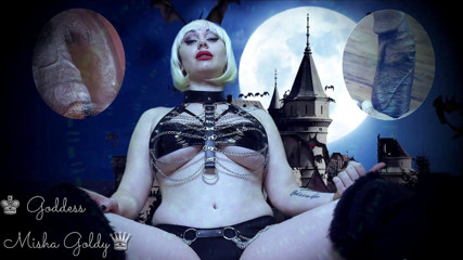 Goddess Misha Goldy: Augmentez votre dépendance à la grosse bite noire ! Tu es accro à...