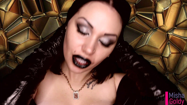 Goddess Misha Goldy: Kamu nggak punya izin untuk ngocok kontol model lain! Devour &amp;Executrix!
