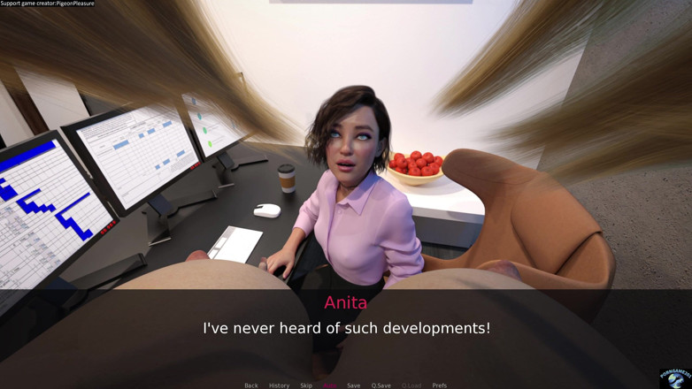Porngame201: Magang Anita #3