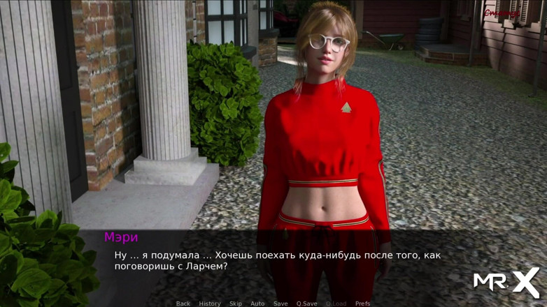 Mr Studio X: Dusklight Manor - des filles nagent seins nus E1 n° 24